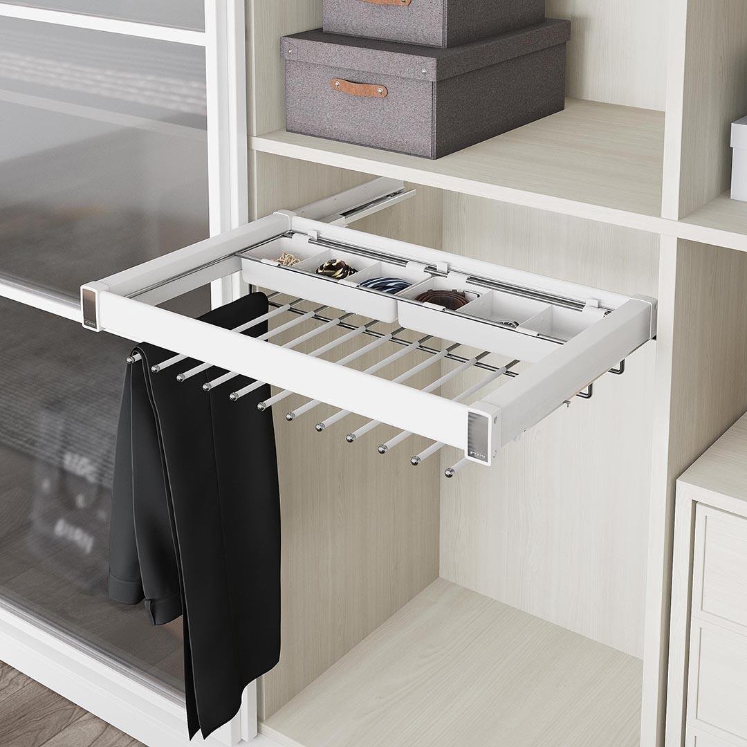 Antrasit Gizli Blum Tandem Raylı Frenli Fonksiyonel Pantolonluk S6711-6714