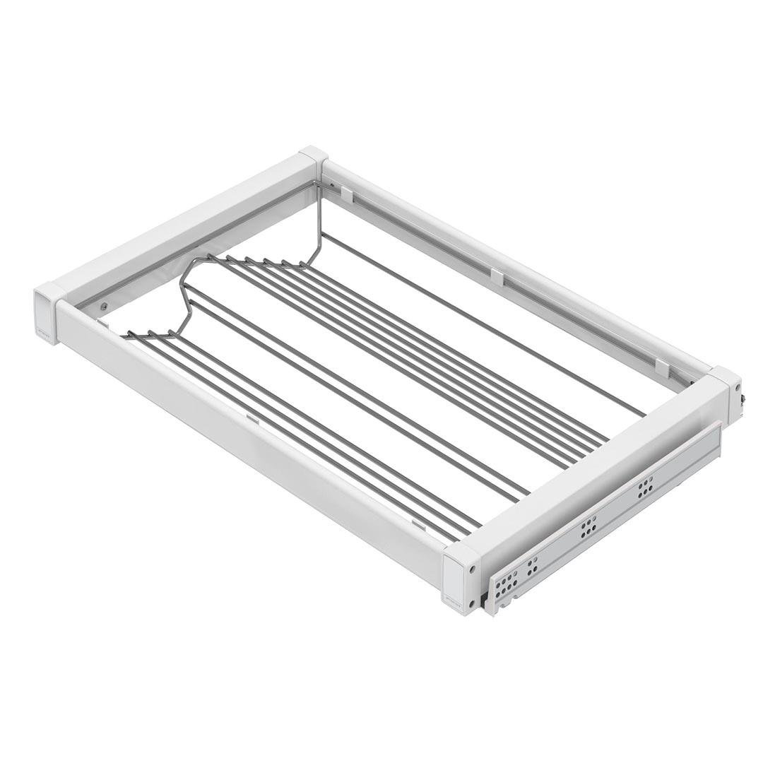 Antrasit Gizli Blum Tandem Raylı Frenli Ayakkabılık Seti S6731-6732