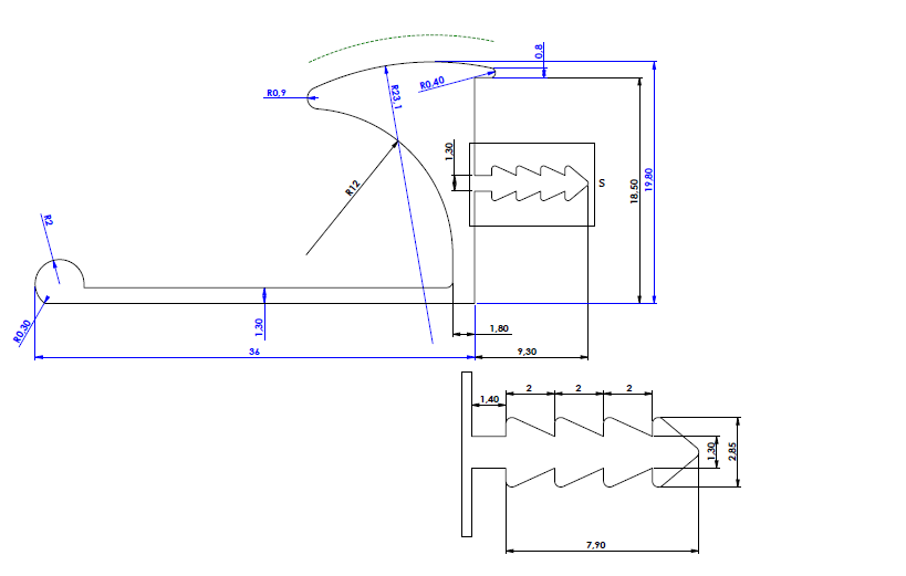 Apaçi Glories Entegre Boy Kulp 247 Mm