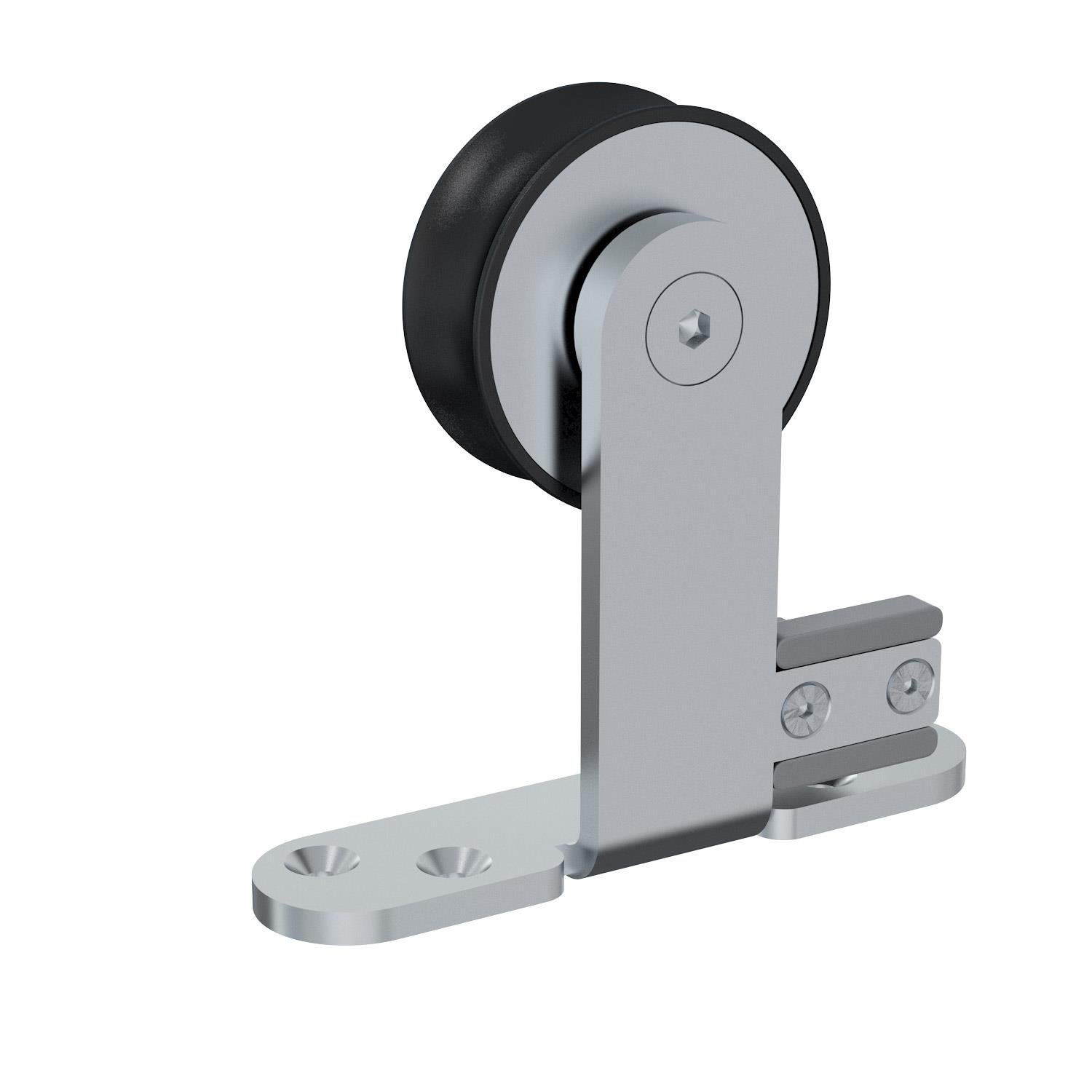 Askılı Sürgü Kayar Kapı Sistemi Frenli-ahşap Kapı