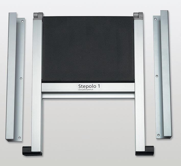 Bir Adım Katlanır Alüminyum Merdiven