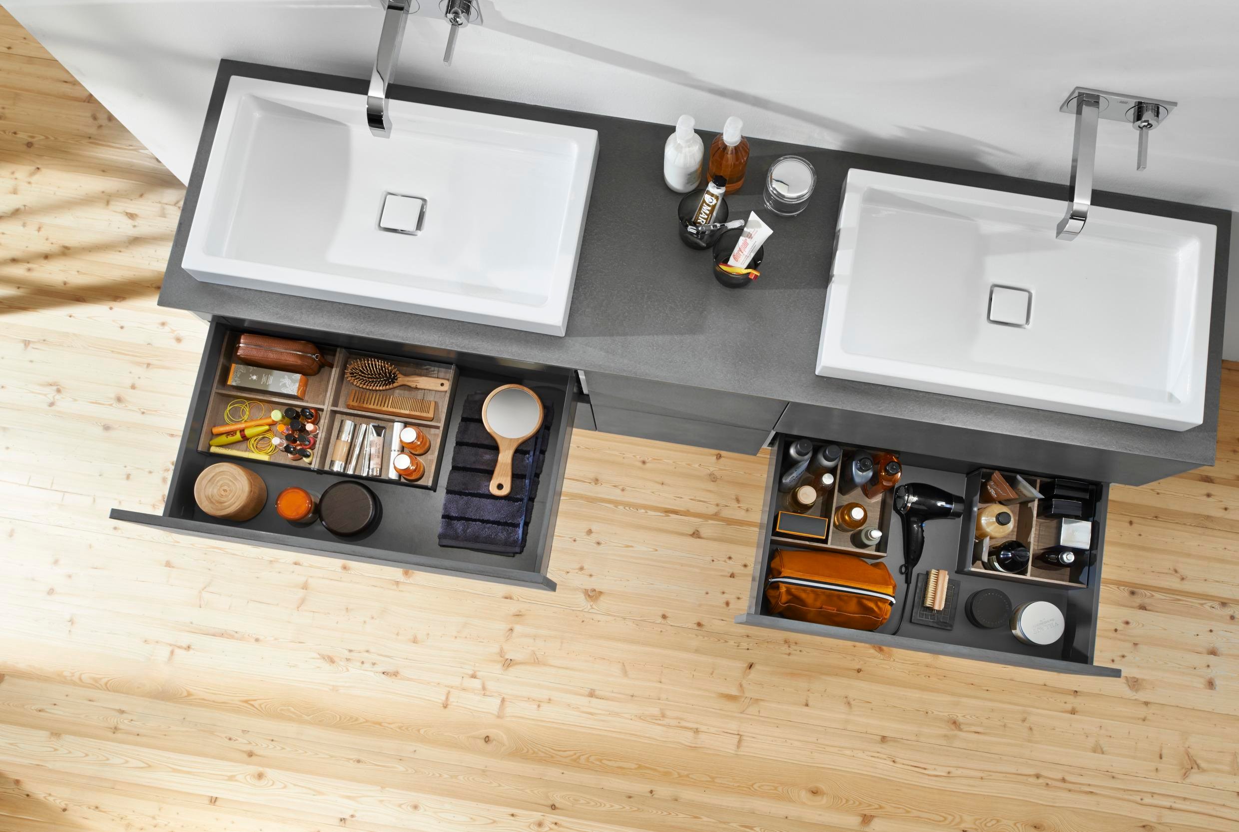 Blum Ambia-line Çekmece İçi Kaşıklık Antrasit-mat Siyah 60 Cm. Modül Zc7s500bs3-60