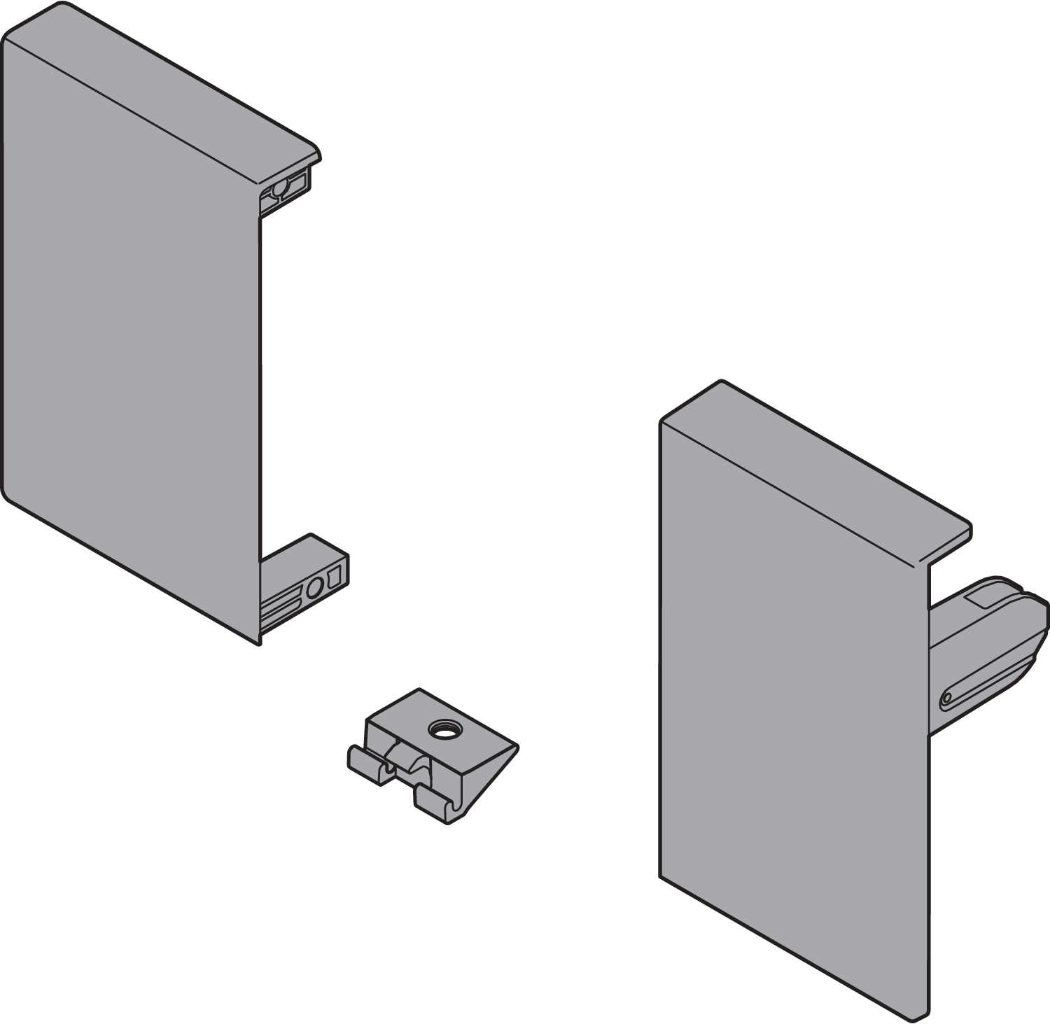 Blum Antaro İç Çekmece Ön Adaptör Bordürsüz ZIF71MO