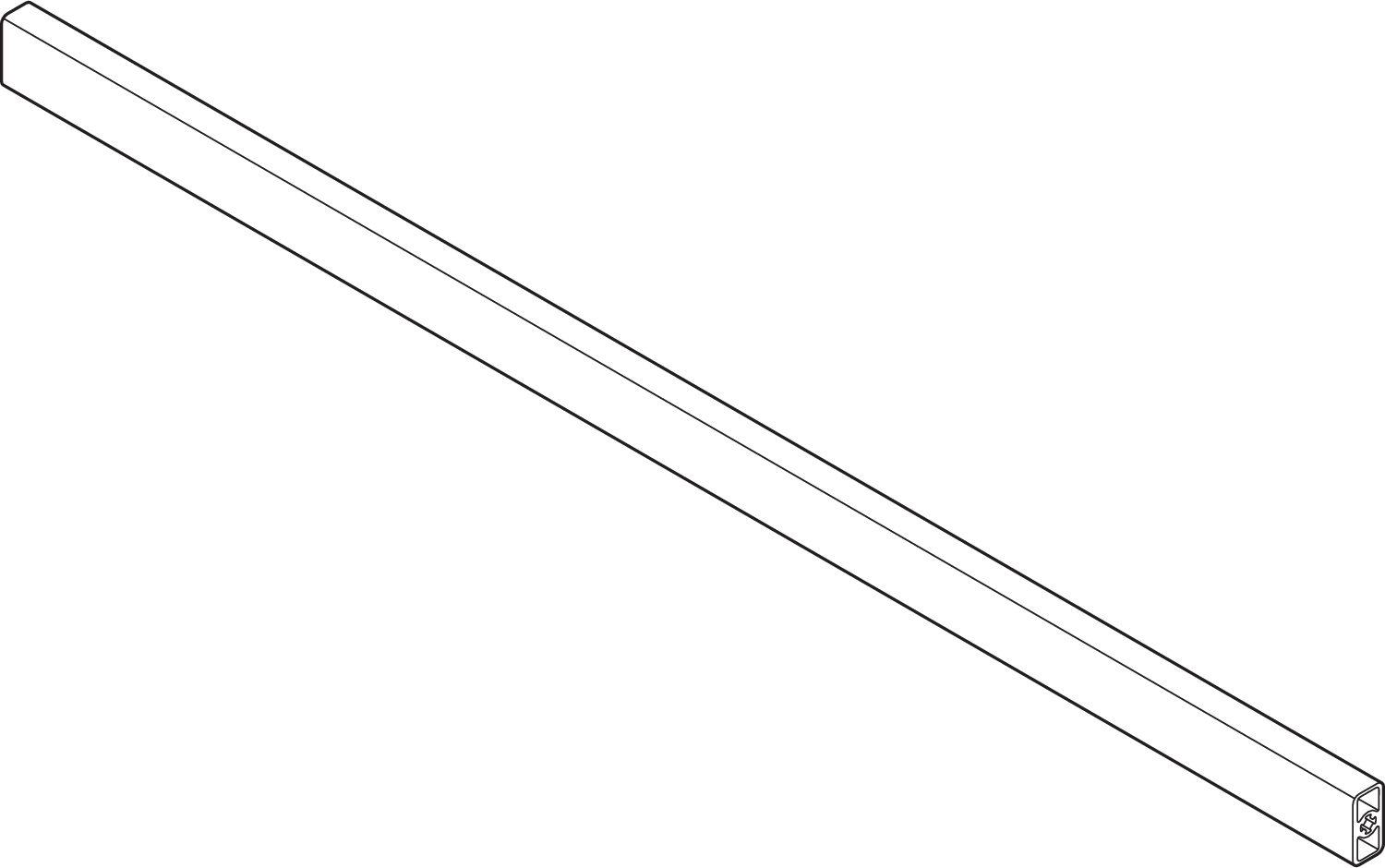 Blum Antaro İç Çekmece Ön Çubuk 1046 Mm ZRG1046Z