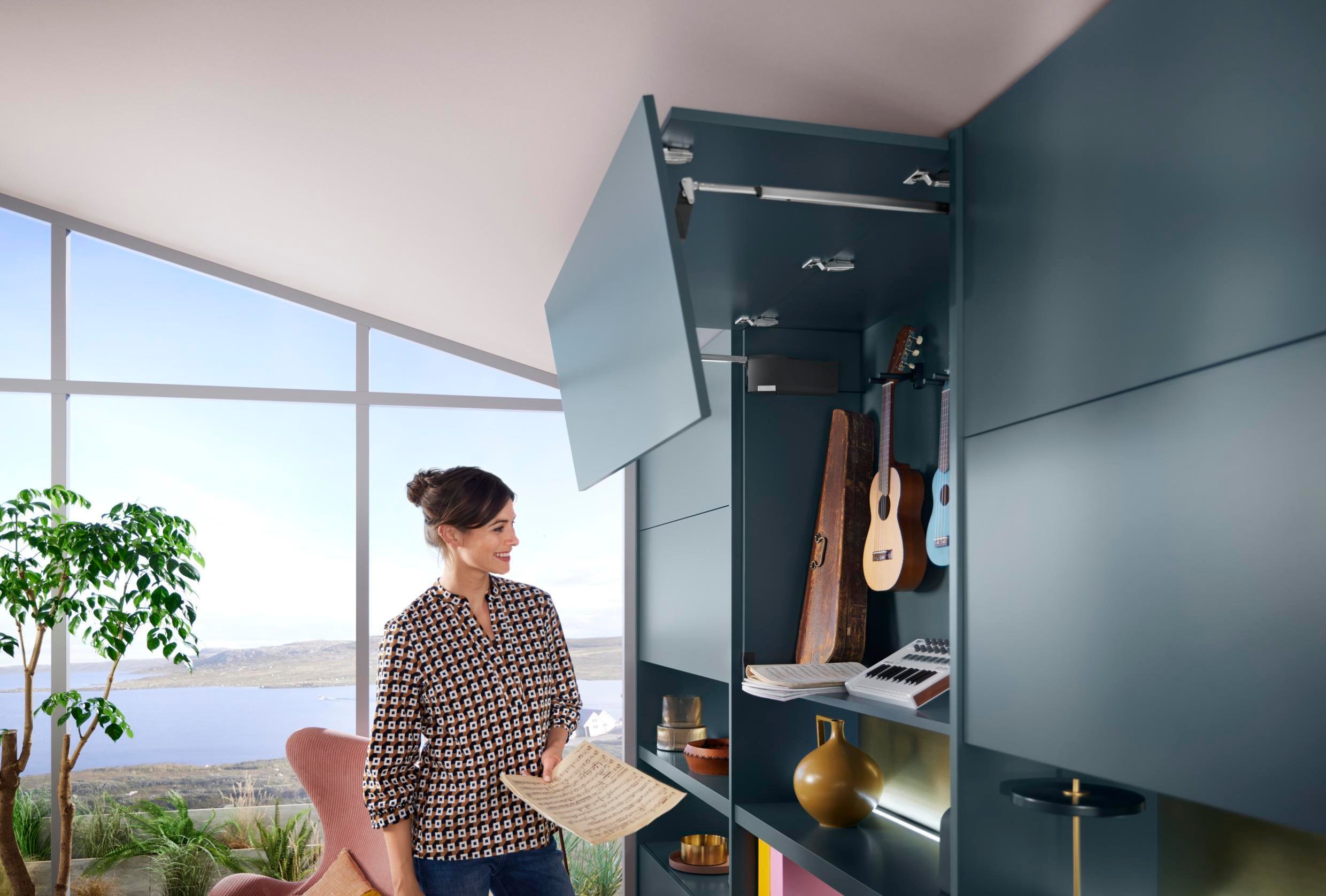 Blum Aventos Çiftli Kalkar Kapak Hf 25-38