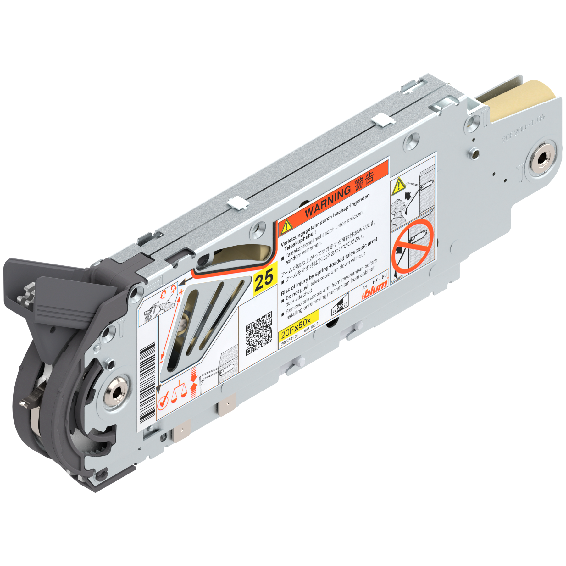 Blum Aventos Çiftli Kalkar Kapak Hf 28-39