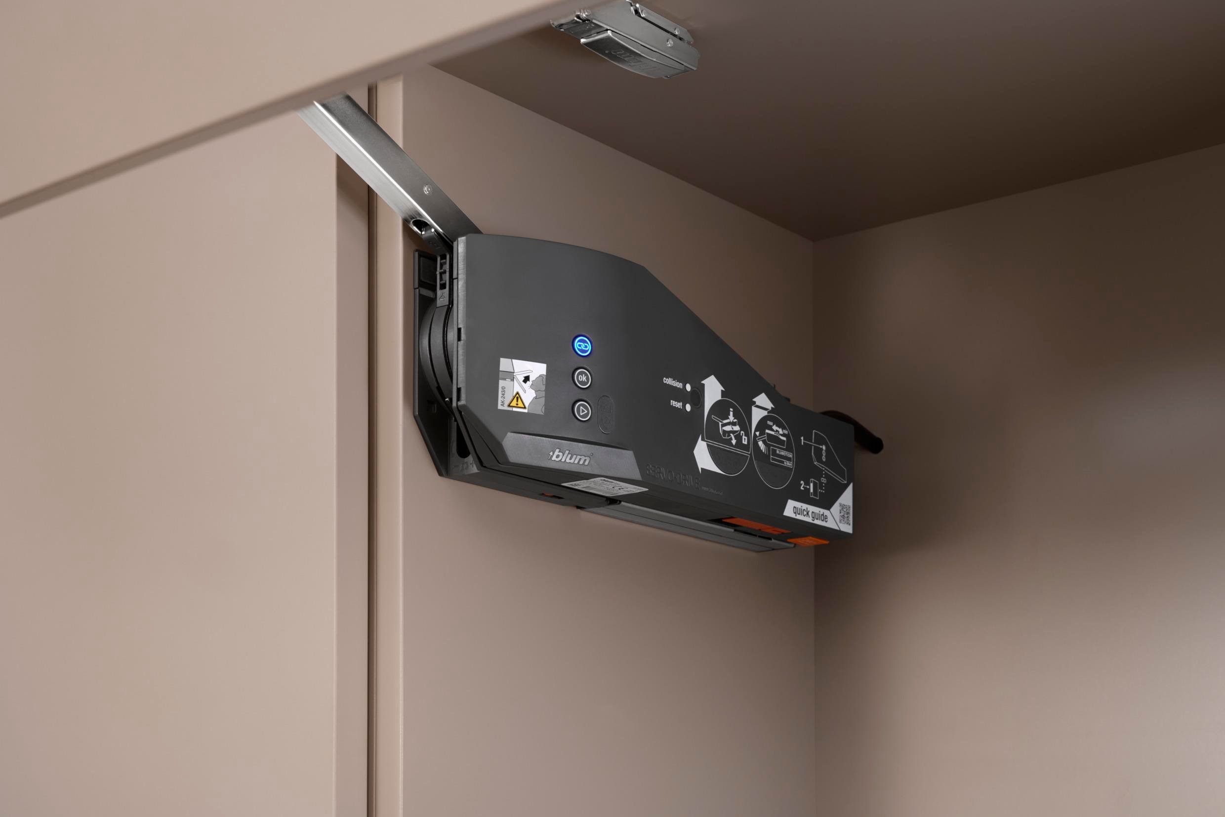 Blum Aventos Hf Top Servo Drive Elektrikli Kalkar Kapak Sistemi Seti 25-35