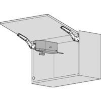 Blum Aventos HK Top Servo Drive Elektrikli Kalkar Kapak Sistemi Seti 27