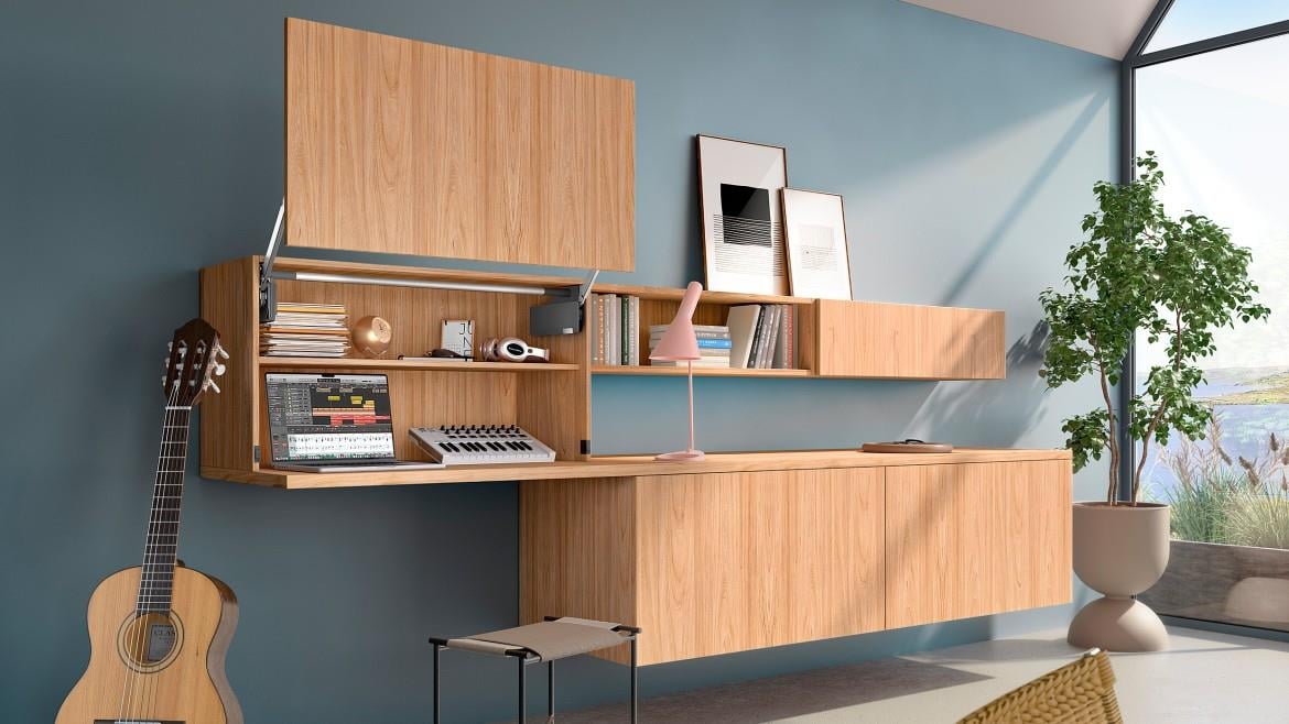 Blum Aventos HL-Top Paralel Kalkar Kapak Mekanizması Seti 25-39