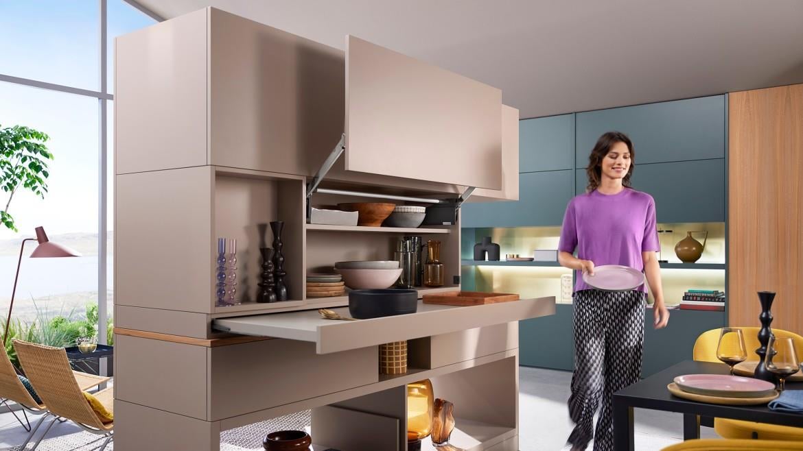 Blum Aventos HL-Top Paralel Kalkar Kapak Mekanizması Seti 25-39