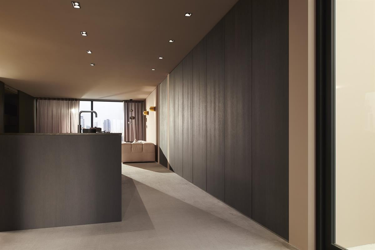 Blum Revego Duo + Duo Çift Kapak Açılır ve İçeri Kayar Kapak Sistemi