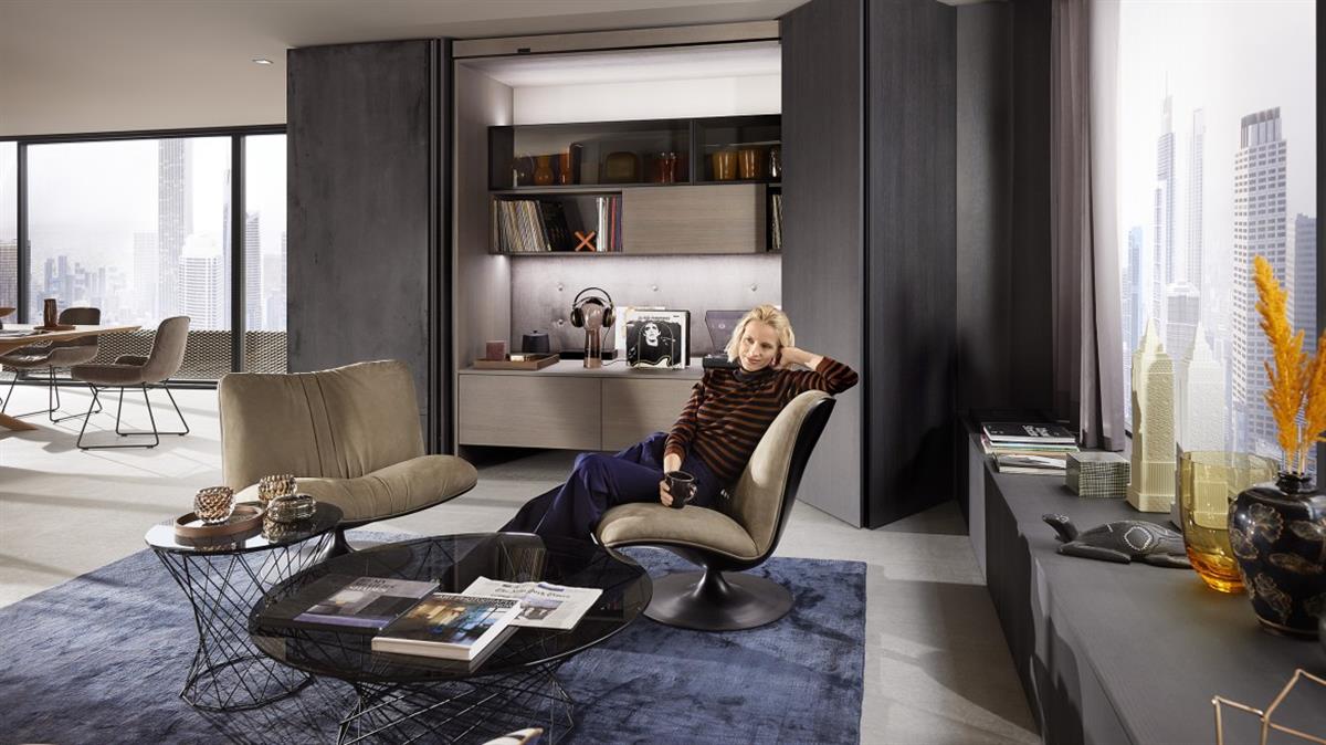 Blum Revego Uno Açılır ve İçeri Kayar Kapak Sistemi