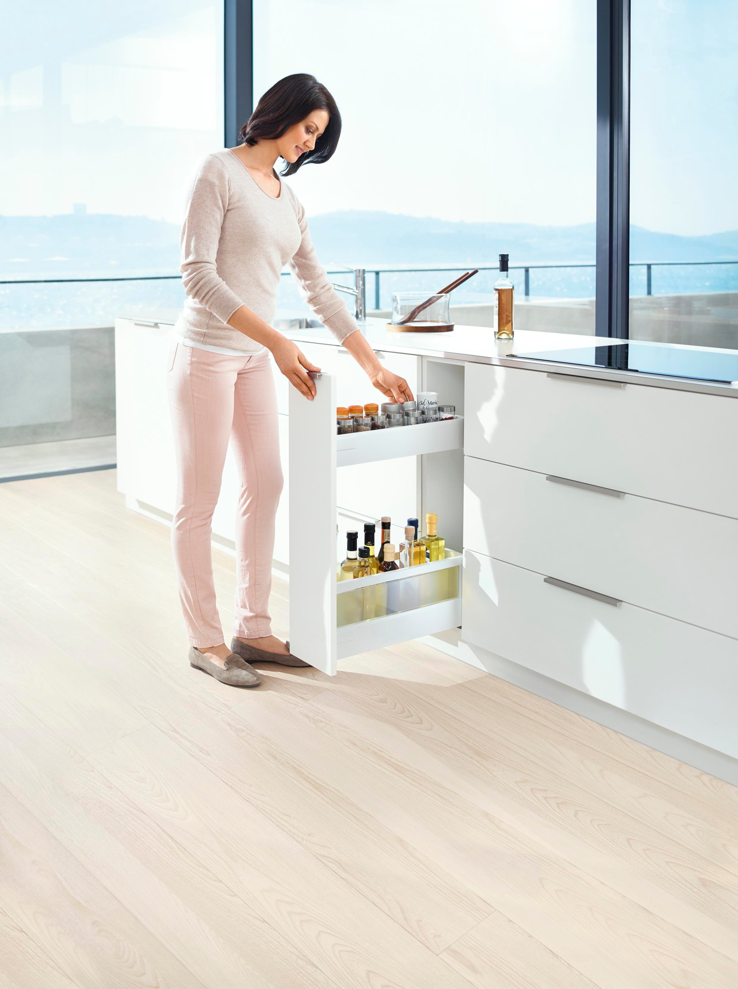 Blum Space Twin Antaro Tandembox Şişelik Ve Baharatlık