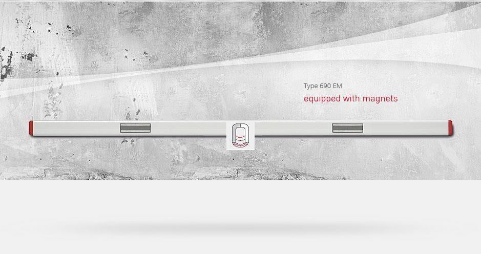 BMI EUROSTAR 690 Alüminyum Su Terazisi 40 cm.