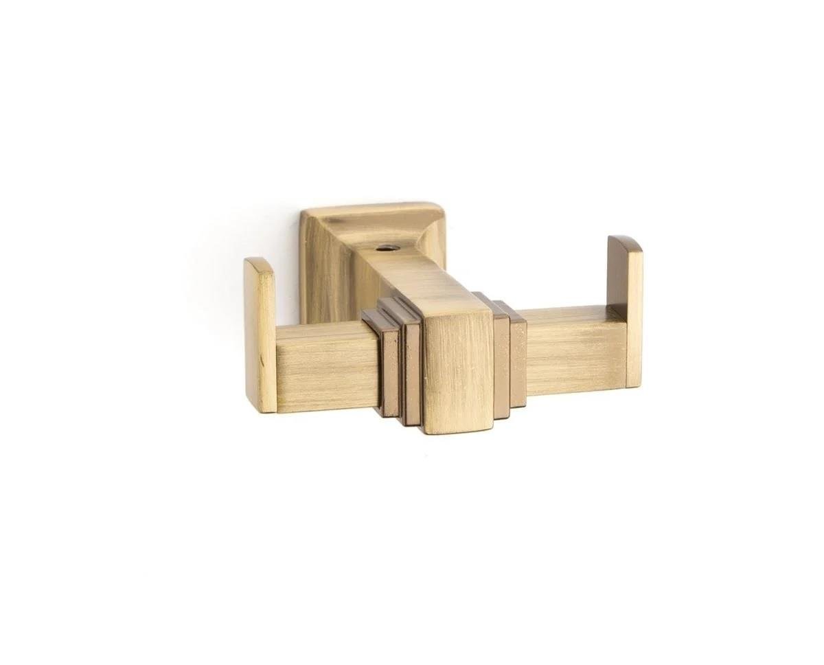 Castle Antik Sarı İkili Askılık