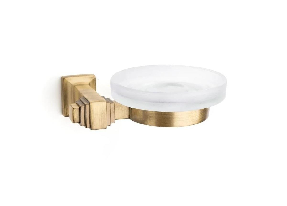 Castle Antik Sarı Katı Sabunluk Duvara Montajlı