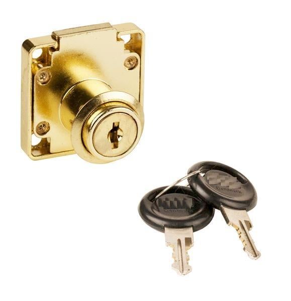 Çekmece Dolap Kapak Kiliti Altın Sarı Kaplamalı