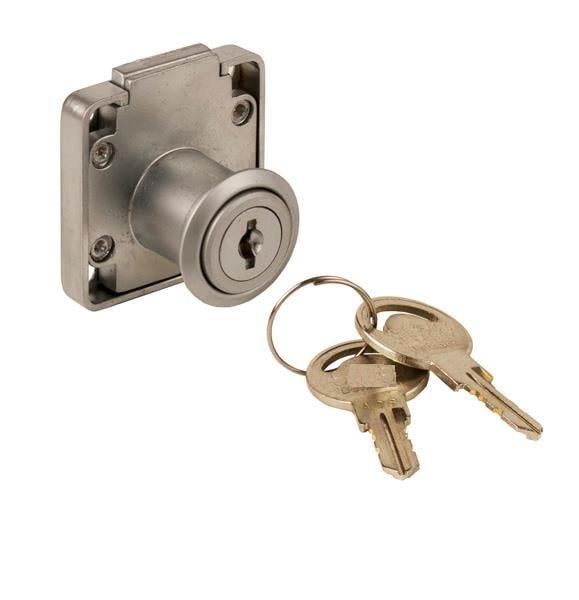 Çekmece Dolap Kapak Kiliti Mat Krom Kaplamalı