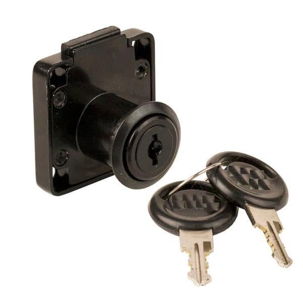 Çekmece Dolap Kapak Kiliti Siyah Kaplamalı