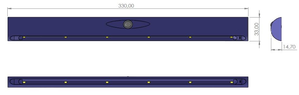 Çekmece ve Dolap İçi Hareket Sensörlü Pilli Aydınlatma