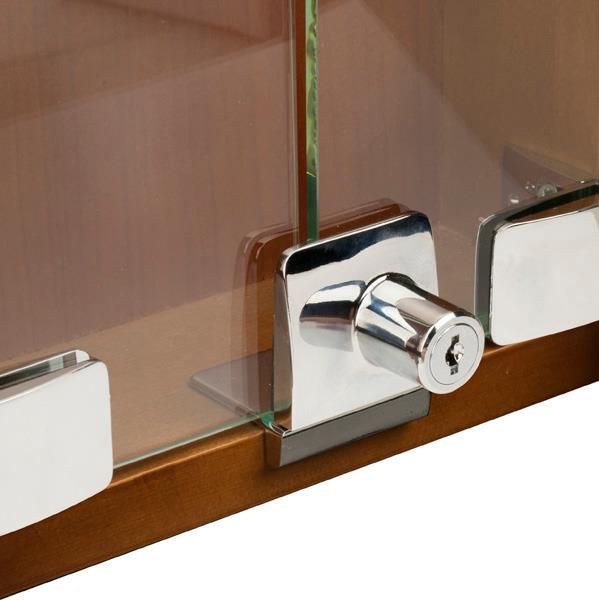 Çift Cam Kapak Kiliti-mat Krom Kaplamalı