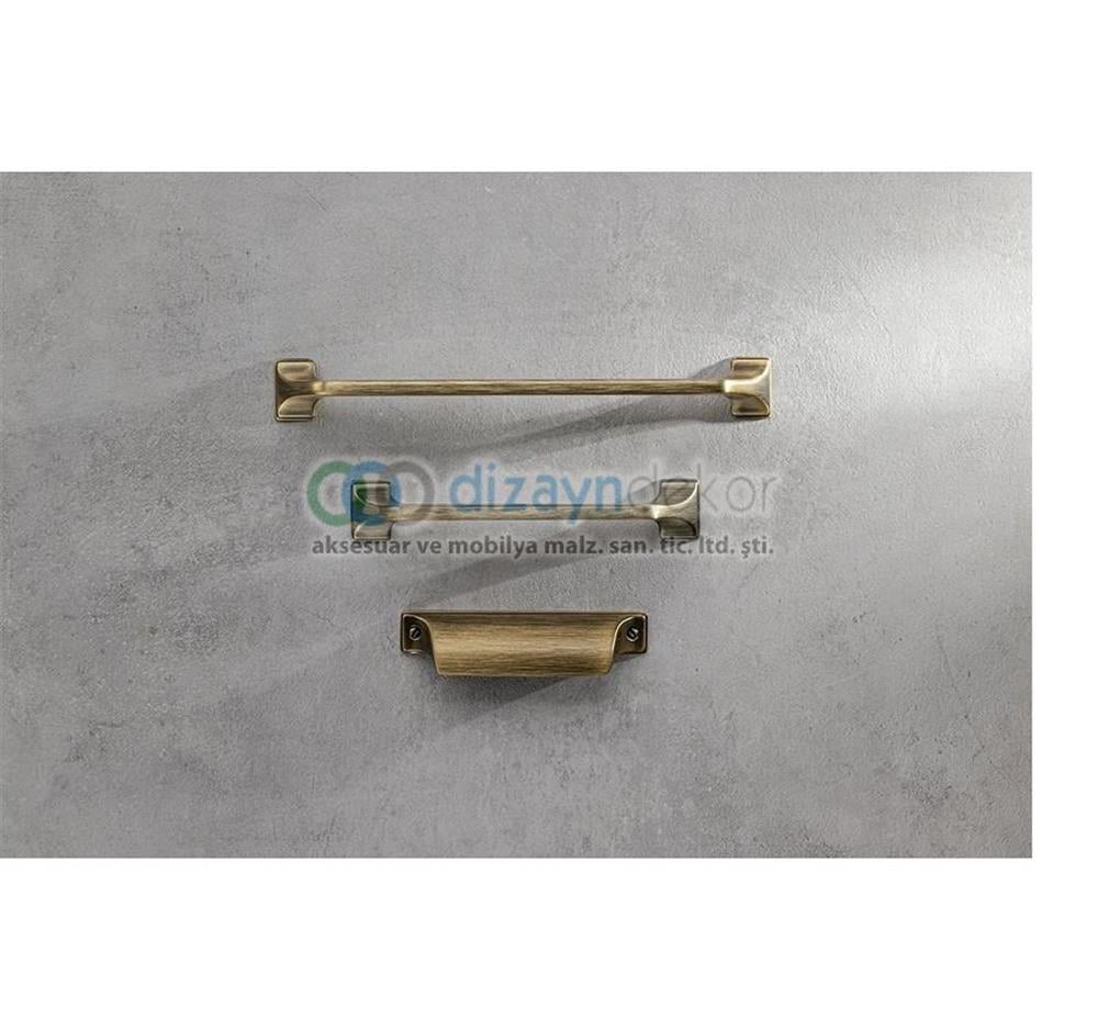 Doka Çekme Kulp Mat Siyah 64 Mm 204523