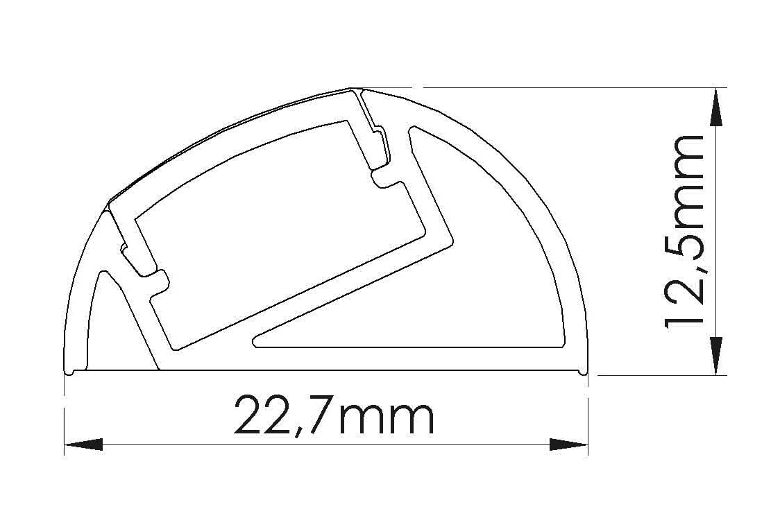 Dokunmatik Yüzey Led Aydınlatma 60 Cm