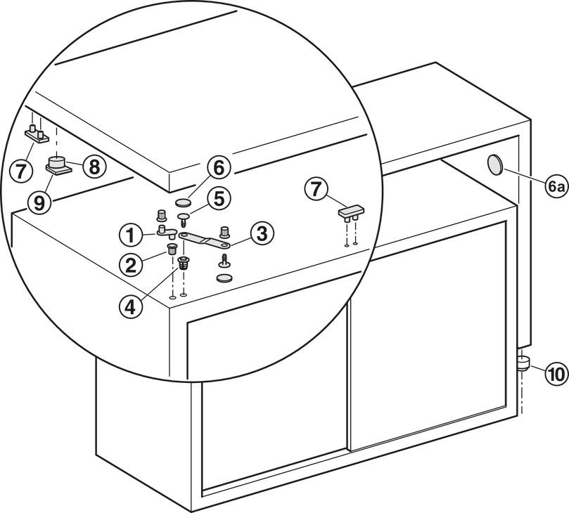 Döner Masa Mekanizması - Set