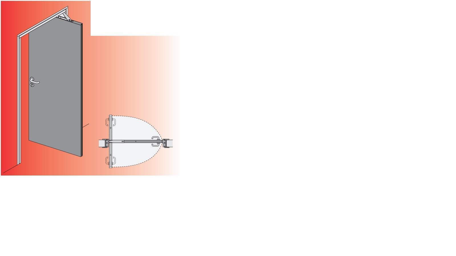 Ergon Living İçeri Dışarı Açılır Kapı Mekanizması 