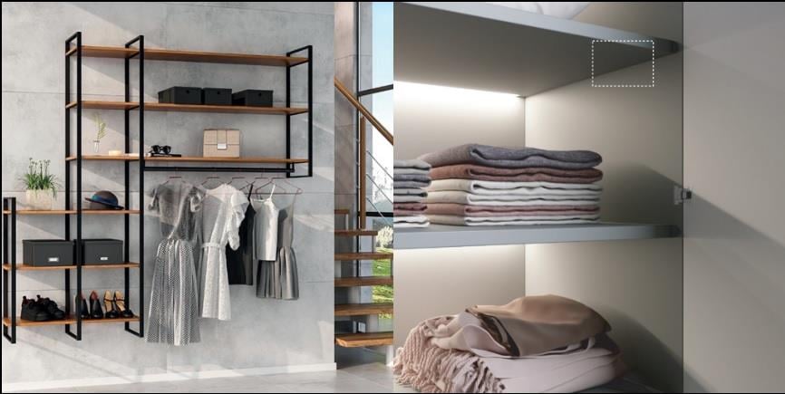 Gizli Görünmeyen Yaylı Raf Pimi Ahşap 4 Adet