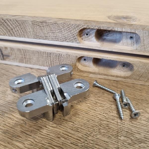 Gizli Kitabe Gömme Masa İlave Menteşesi 45*13 Mm