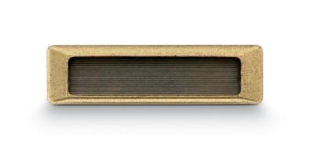 Gömme Kulp Kare Antik Bronz 128 Mm