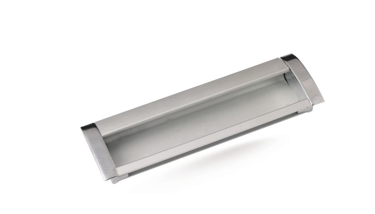 Gömme Kulp Mat Krom 160 Mm