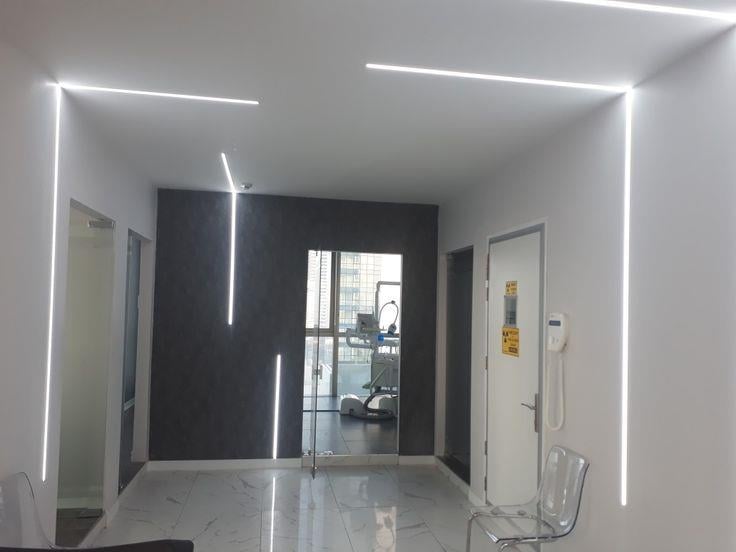 Gömme Sıvaaltı Lineer Led Kasa Profil Armatür