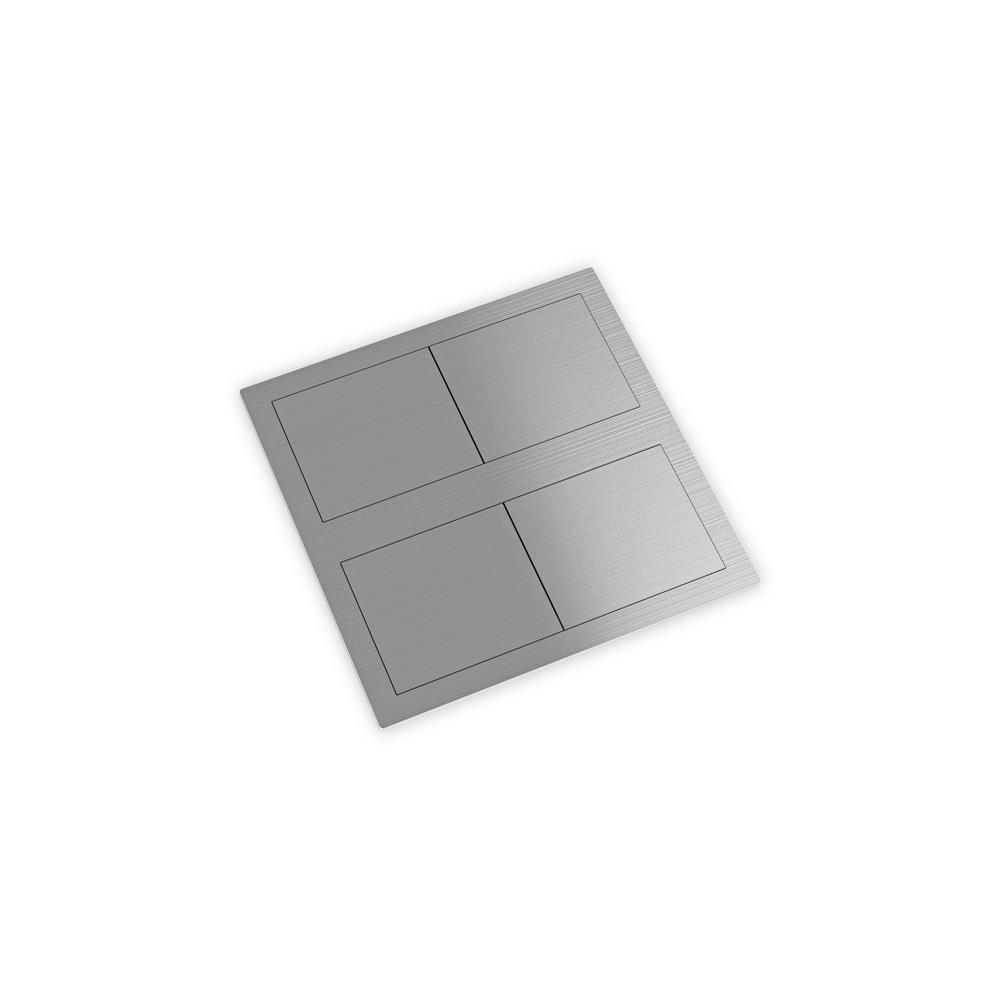 Hit İkili Fonksiyonel Gizli Priz Seti İnox