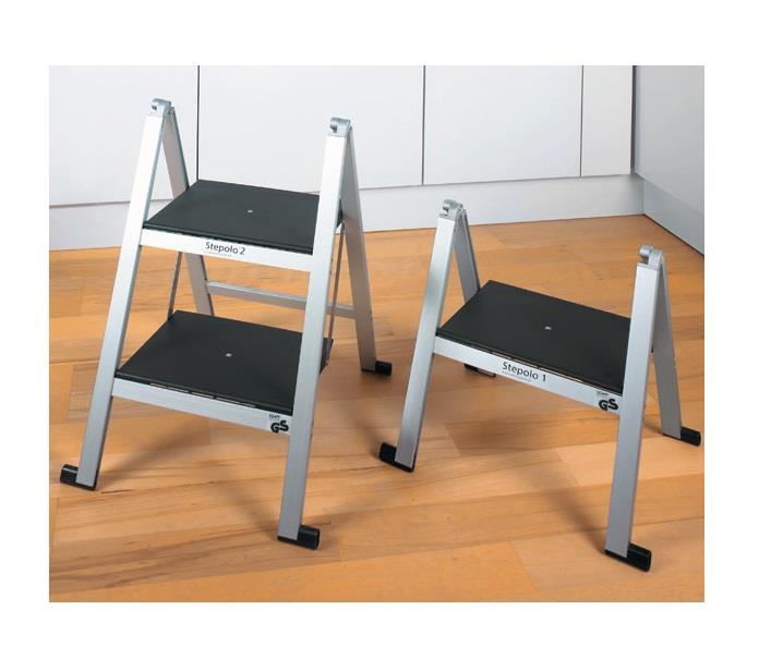 İki Adım Katlanır Alüminyum Merdiven