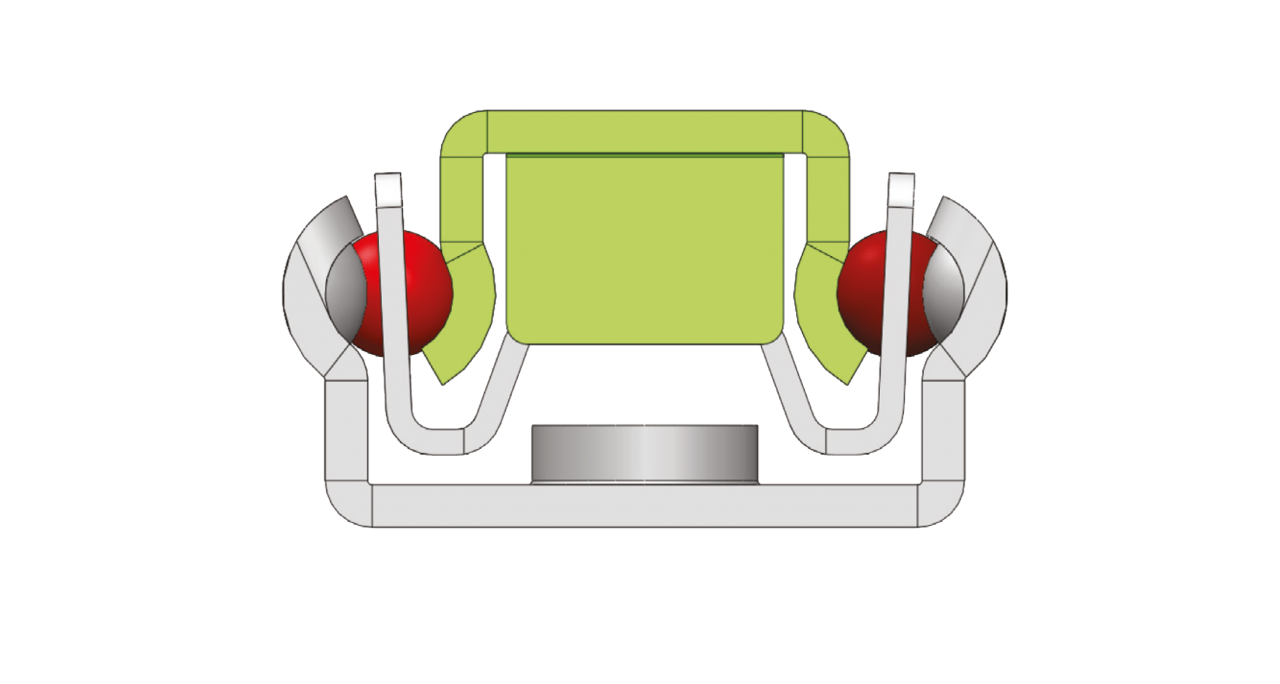 İnce Bilyalı Çekmece Rayı 17x342 Mm