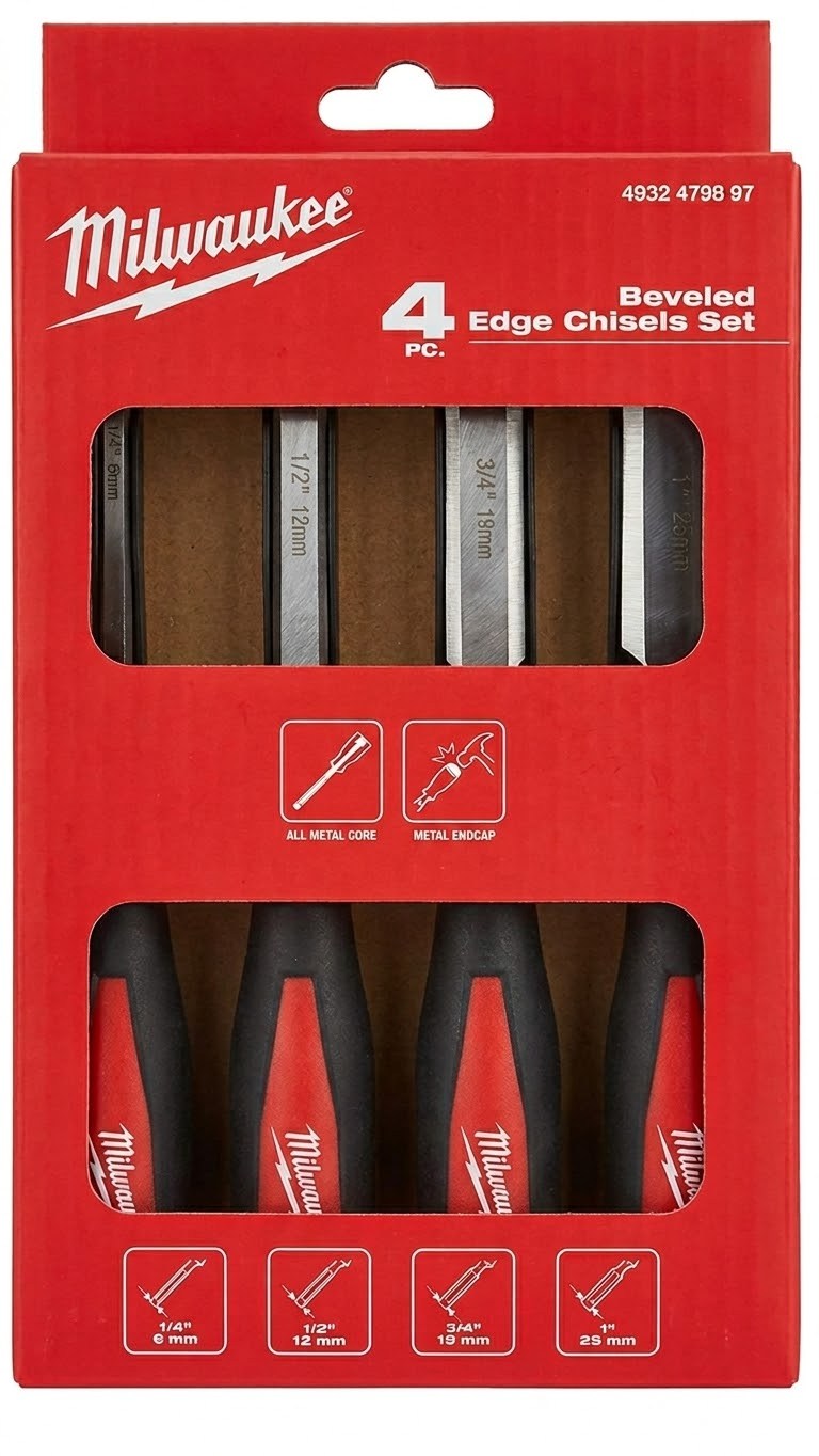 Iskarpela Set (4 Parça)