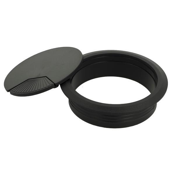 Kablo Seti, Yaylı Kapaklı, Siyah Çap 80 Mm