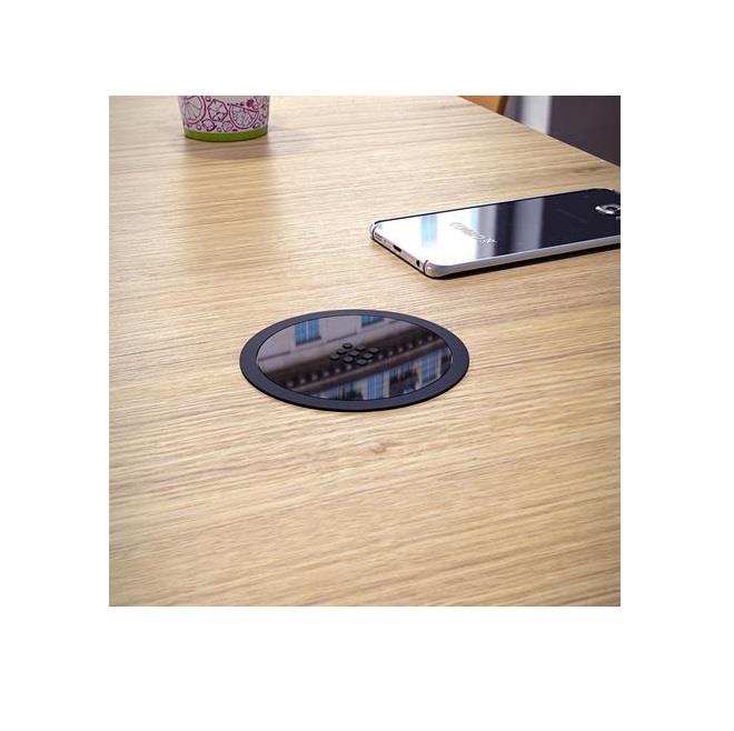 Kablosuz Wifi Şarj Cihazı Mat Siyah