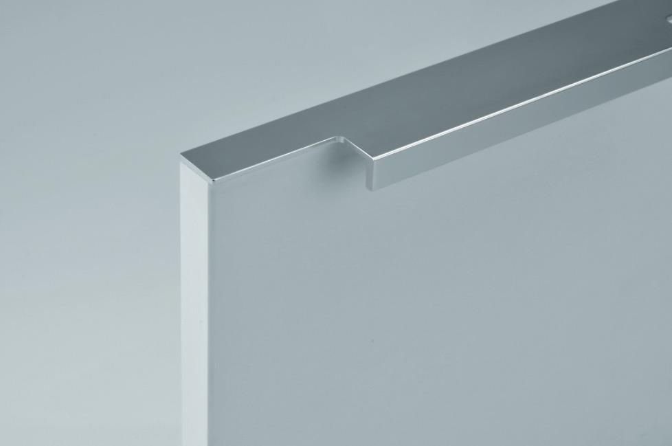 Kapak Ve Sürgü Kulp Profili Parlak El. Taşmalı 250 Cm