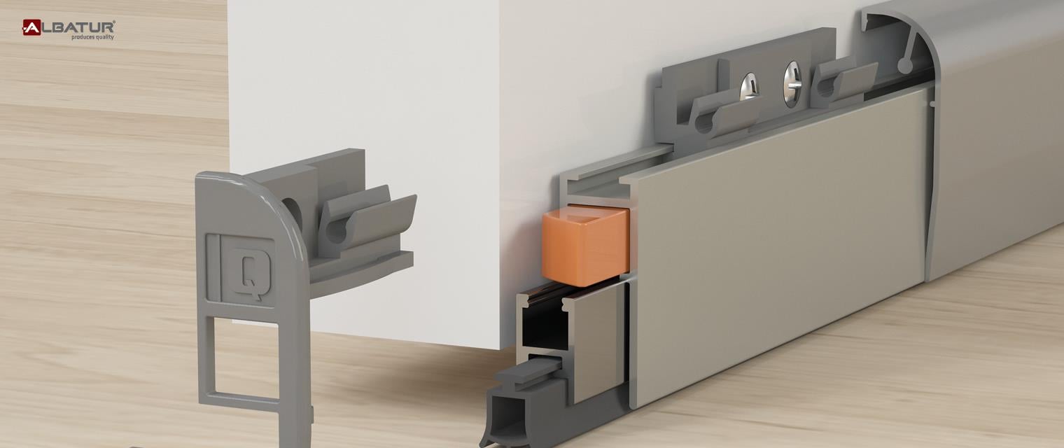 Kapı Altı Giyotini Gömme Gizli 103 Cm