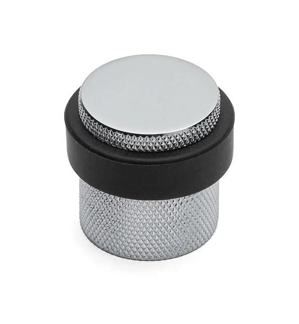 Kapı Stoperi Krom Parlak Torna Vidalı-Yapışkanlı