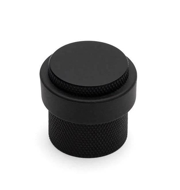 Kapı Stoperi Mat Siyah Torna Vidalı-Yapışkanlı