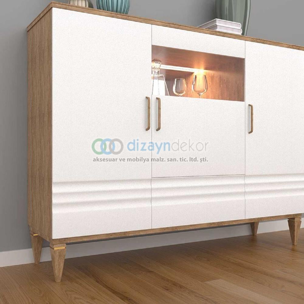 Kare Konik Mobilya Dolap Ayağı Mat Siyah Altın 18 Cm