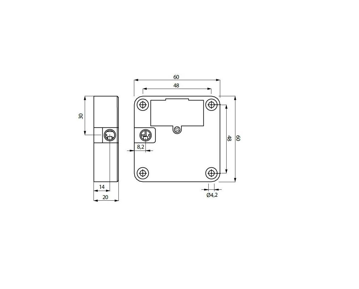 Kartlı Manyetik Anahtarsız Dolap Kapak Kasa Kilit Seti