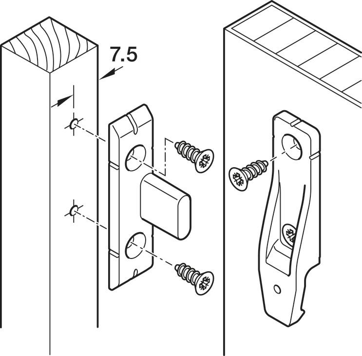 Keku Panel Bağlantı Elemanı-4 Adet