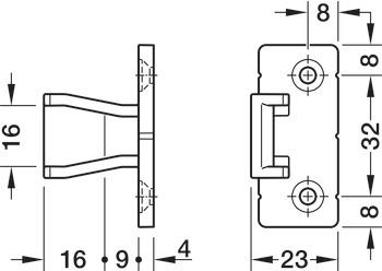 Keku Panel Bağlantı Elemanı As Çerçeve Birleşenli-4 Adet