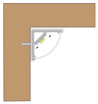 Köşe Uygulama Led Profili