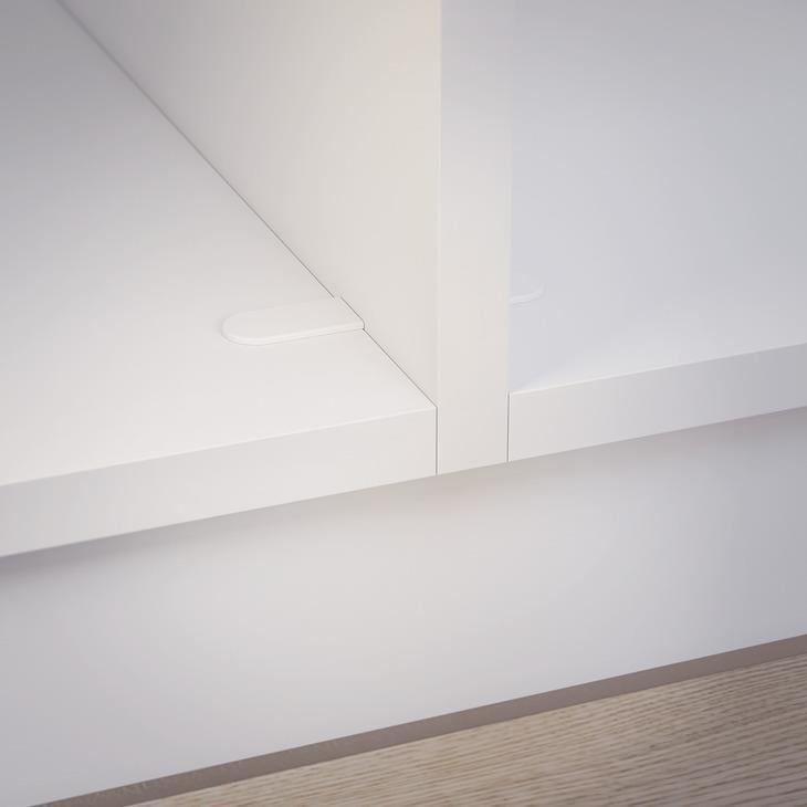 Lamello Cabineo RTA Dolap Bağlantı Elemanı - Beyaz 12 Adet